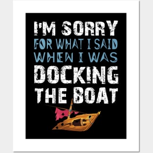 Boat Funny Quote Posters and Art